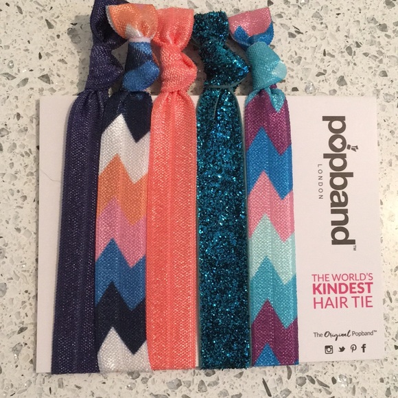 NEW Popband London Hair Ties - Picture 2 of 6